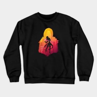 Merlin scarry witch Crewneck Sweatshirt